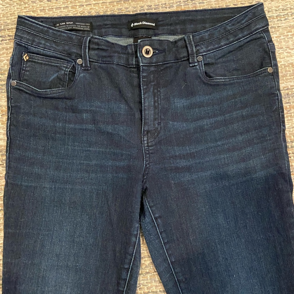 Black Diamond Forged Denim Climbing Jeans, 10.